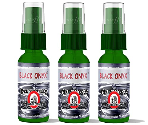 Blunteffects Blunt Effects 100% concentrated Air Freshener Car/Home Oder Neutralizing Spray (3 Pack) [Choose The Scent] (Black Onyx)