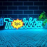 LED Garage Neon Sign, Dimmable Vintage Power Tools Wall Decor Neon Light, 13.7 x 5.1 inches, Garage Showroom Workshop Sign Decor Workspace Gift(13.7 * 5.1in)