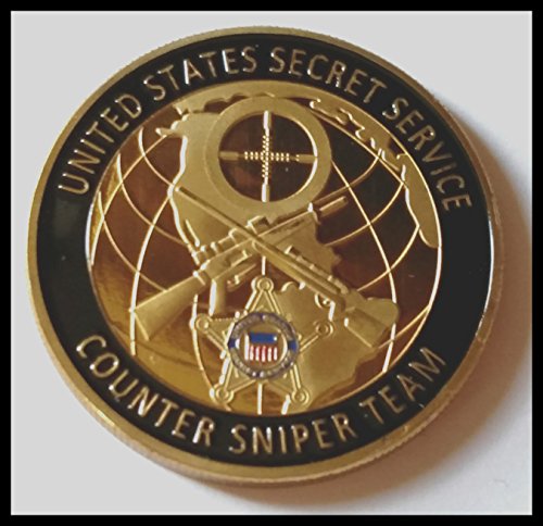 Secret Service Counter Sniper Team HM1165C Government Honor Challenge Coin Award