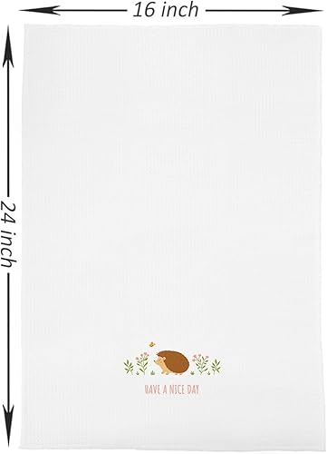 Miniatura 2 de Knibeo Toallas de cocina Red Panda  Regalos de panda rojo, paños de té para decoración de cocina, bonita toalla de mano de 16 x 24 pulgadas, lindo