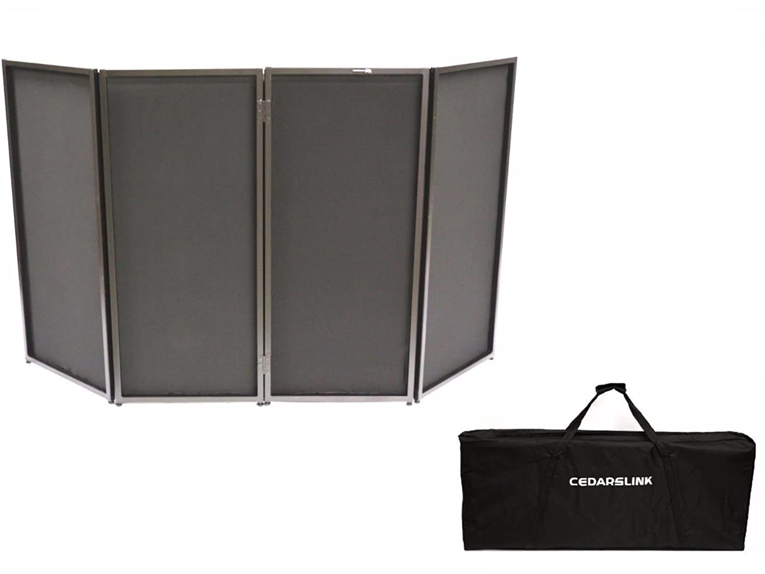 Amazon.com: CedarsLink DJ Event Facade Black Scrim Metal Frame