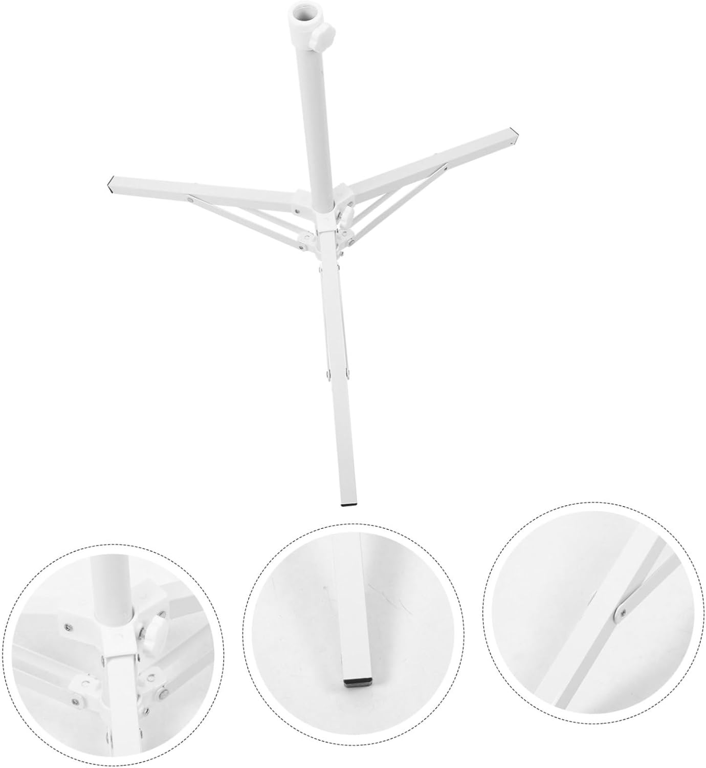BESPORTBLE Outdoor Patio Umbrella Stand Base Portable Support for Beach Umbrellas Lightweight Easy Installation Design for Travel Use