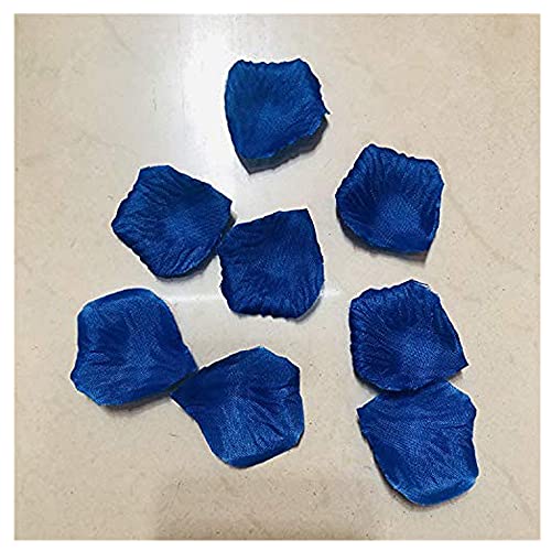 COTOSEY 4000 Pcs Silk Rose Artificial Petals Supplies Wedding Decorations (Royal Blue)