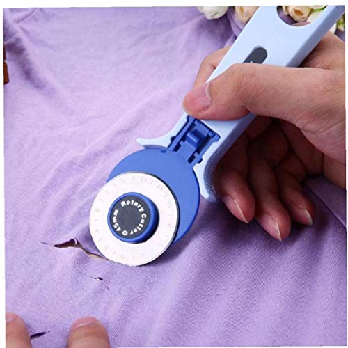 28mm Rotary Cutter Remiendo Rodillo Rueda lámina Redonda Tela del paño de Piel Craft Cortador de Bricolaje Accesorios de Costura