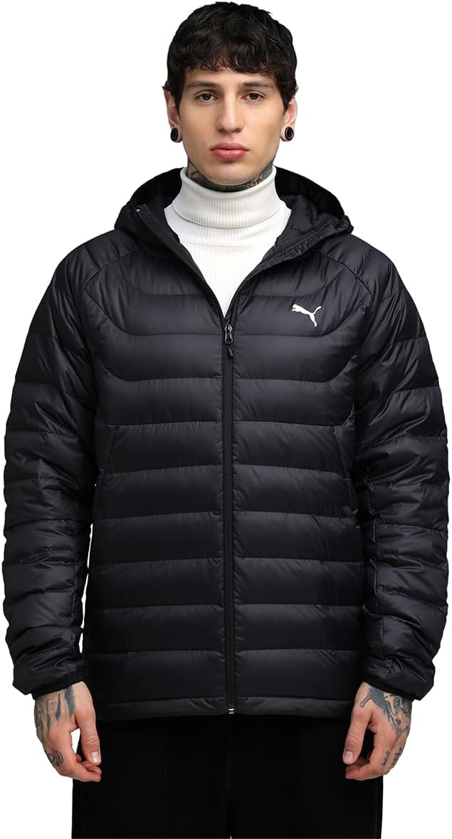 Packlite Hooded Down Erkek Siyah Günlük Stil Mont 68522101