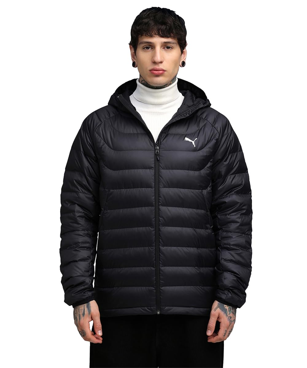 Packlite Hooded Down Erkek Siyah Günlük Stil Mont 68522101