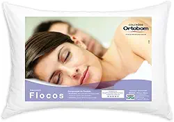 Travesseiro Ortobom Flocos