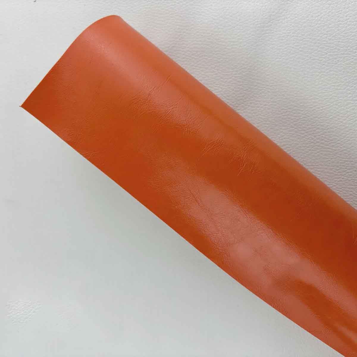 Samoprzylepna taśma naprawcza PU – łatka naprawcza z winylu o grubości 0,6 mm(Orange,19x39 in)