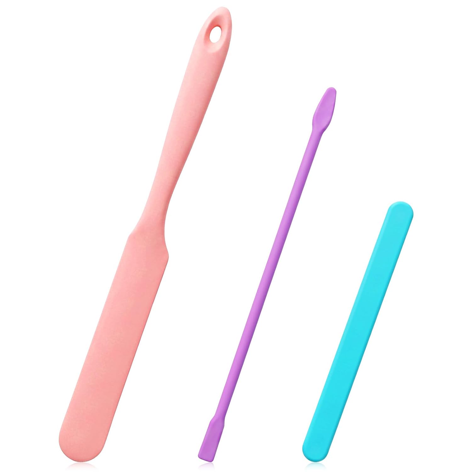 3PCS Silicone Wax Stick Reusable Wax Sticks Spatula