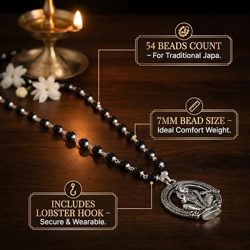 Image of Gratify Original Karungali Wood Mala 54 Beads