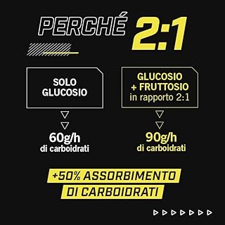 Enervit, Carbo Bar C2:1PRO Brownie, Barrette Energetiche, 30g di Carboidrati, Gusto Cioccolato, Per Attività di Endurance, +50% di Carboidrati Assorbiti, Senza Glutine, VeganOk, 30 Barrette da 45g