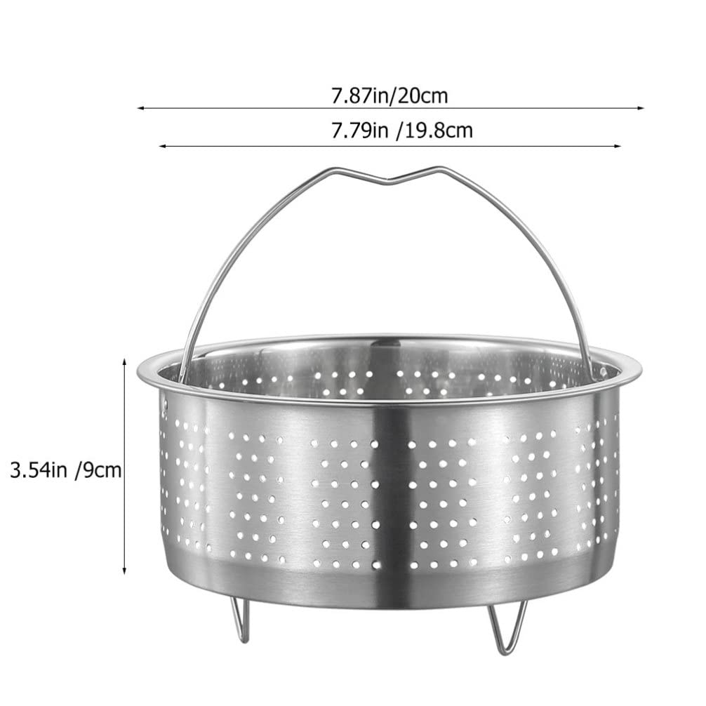 Inserto de Vapor Redondo de Acero Inoxidable 304, Cesta