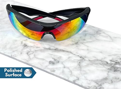 Miniatura 10 de Umbral de mármol de Carrara de Hollywood para transiciones de piso (mármol afilado, 4 "x 32")