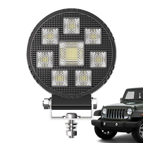 Luces de conducción LED Offroad giratorias 360 impermeables 1