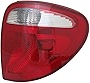 TYC Right Tail Light Assembly Compatible with 2004-2007 Dodge Caravan/Grand Caravan