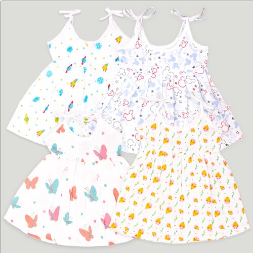 Image of Kidbea Extra Soft Mulmul Cotton Jhabla Cloth for New Born Baby Set