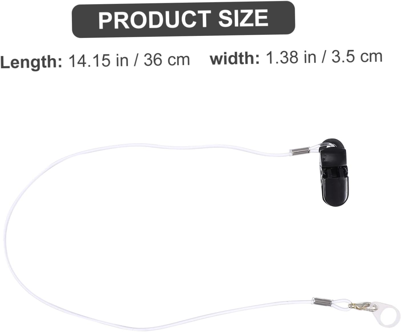 Anti-Lost Lanyard for Seniors Invisible Hanging Strap Dual Ear and Single Ear Options Protector for Children and Elderly
