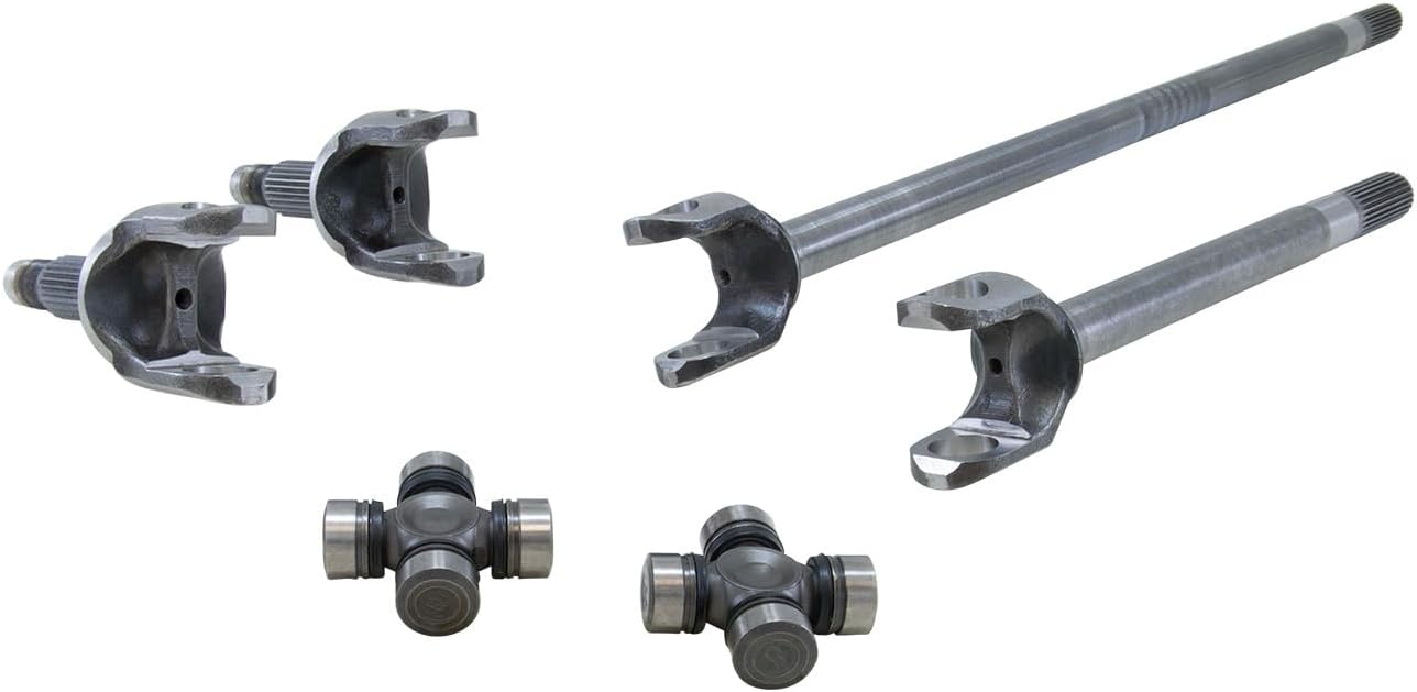 Yukon (YA W26026) 4340 Chrome-Moly Replacement Axle Kit for Dodge Dana 60 Front Differential with 35 Spline