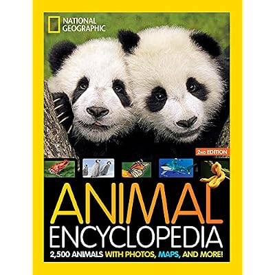 National Geographic Kids Animal Encyclopedia, 2nd Edition: 2,500 Animals with Photos, Maps, and More! (NGK Encyclopedias) Hardcover September 28, 2021