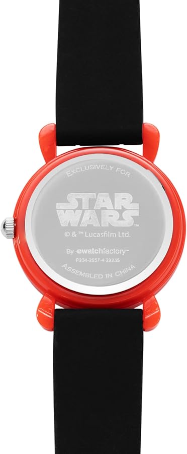 Amazon.com: STAR WARS Kids' Plastic Time Teacher Analog Quartz