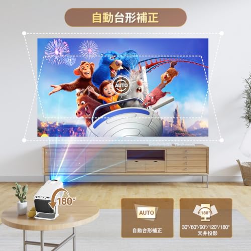 HIPPUS Android TV プロジェクター の商品画像 1