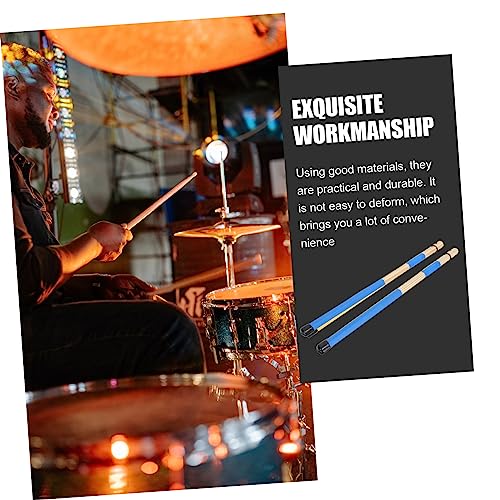 Levemolo 1par de baquetas profesionales de madera para instrumentos de percusión miniatura 7