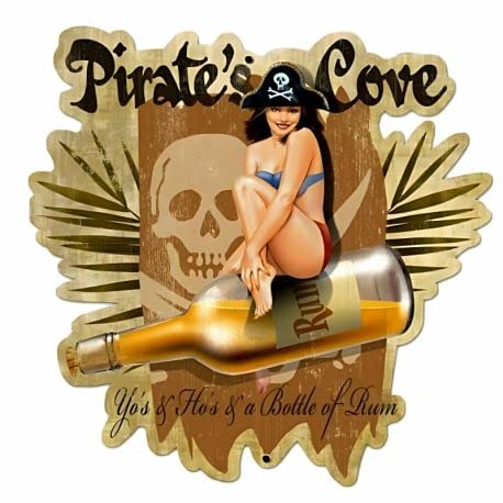 Plaque Décoration Pirate 42CM Monde Féérique idée cadeau anniversaire