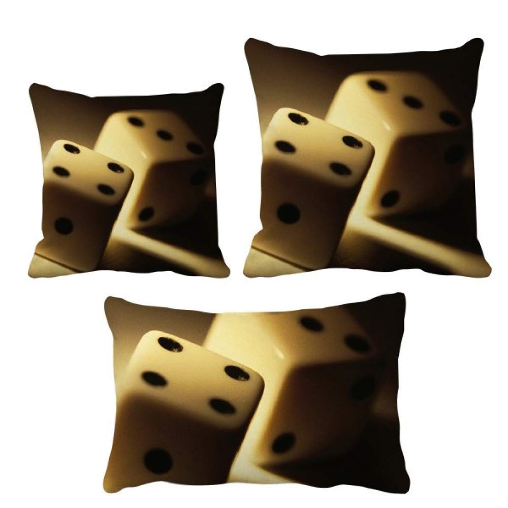 Dés le jeu points photo coussins ensemble pour cadeau créatif sofa