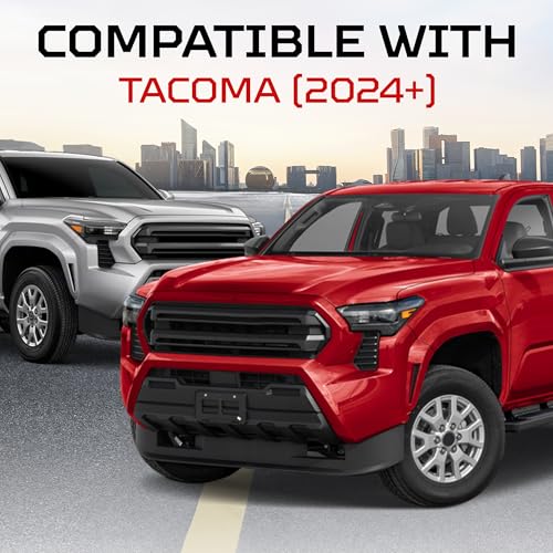 Inserto portavasos para Toyota Tacoma 2024+ negro miniatura 2