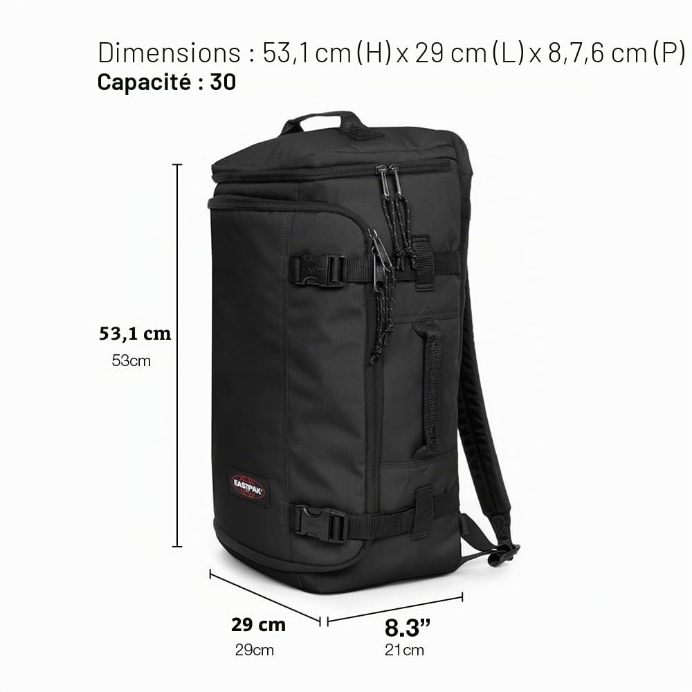 Eastpak Carry Pack Sac de Voyage Duffel Sac à Dos PC Cabine 30L