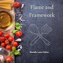 Diseño de la portada del título Flame and Framework