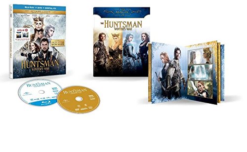 The Huntsman: Winter's War Extended Edition with Exclusive 28 Page Collectible Booklet (Blu Ray + DVD + Digital HD)