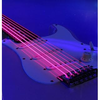 NEON hI-dEF rose electric guitar 009–046/leuchtstoffsaiten (rose) - Les Beatles, Paul McCartney, John Lennon, RIngo Starr, George Harrison NEON hI-dEF rose electric guitar 009–046/leuchtstoffsaiten (rose) – Image 2
