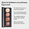 Revlon CrÃ¨me Eyeshadow Palette, Illuminance Eye Makeup with Crease- Resistant Ingredients, Creamy Pigmented in Blendable Matte & Shimmer Finishes, 710 Not Just Nudes, 0.12 Oz