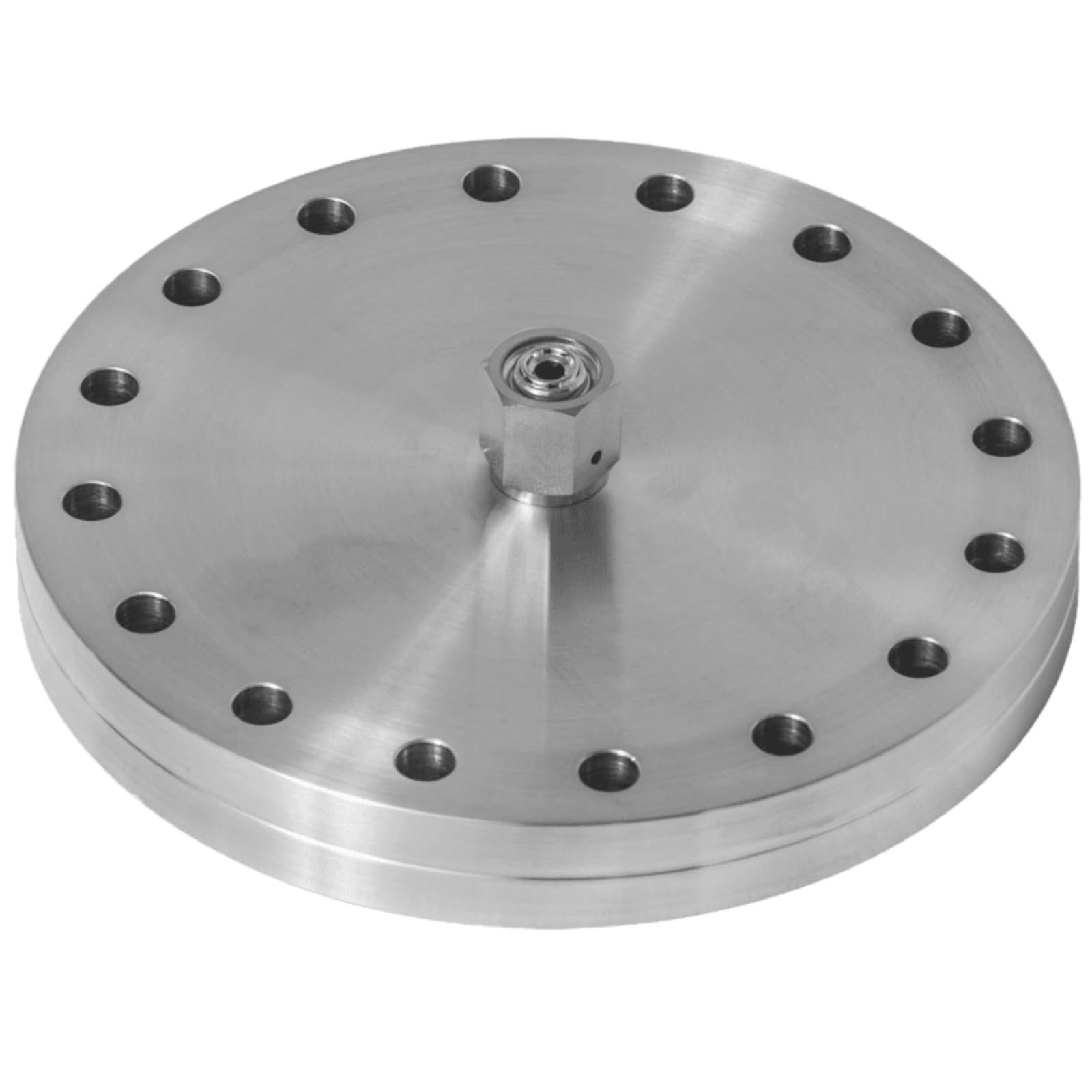 Adaptador de brida de vacío VCR hembra a KF16 de acero inoxidable - Acoplador de conector de alto vacío, 1 pulgada(CF35 0.5 Inch)