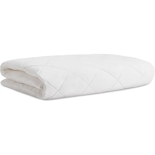 Cozy Earth Full Size Mattress Pad - 100% Viscose from Bamboo Cooling Mattress Cover - Lightweight Temperature Regulating Bed Pad with 360-Degree Elastic Hem - Fits Mattresses up to 20”