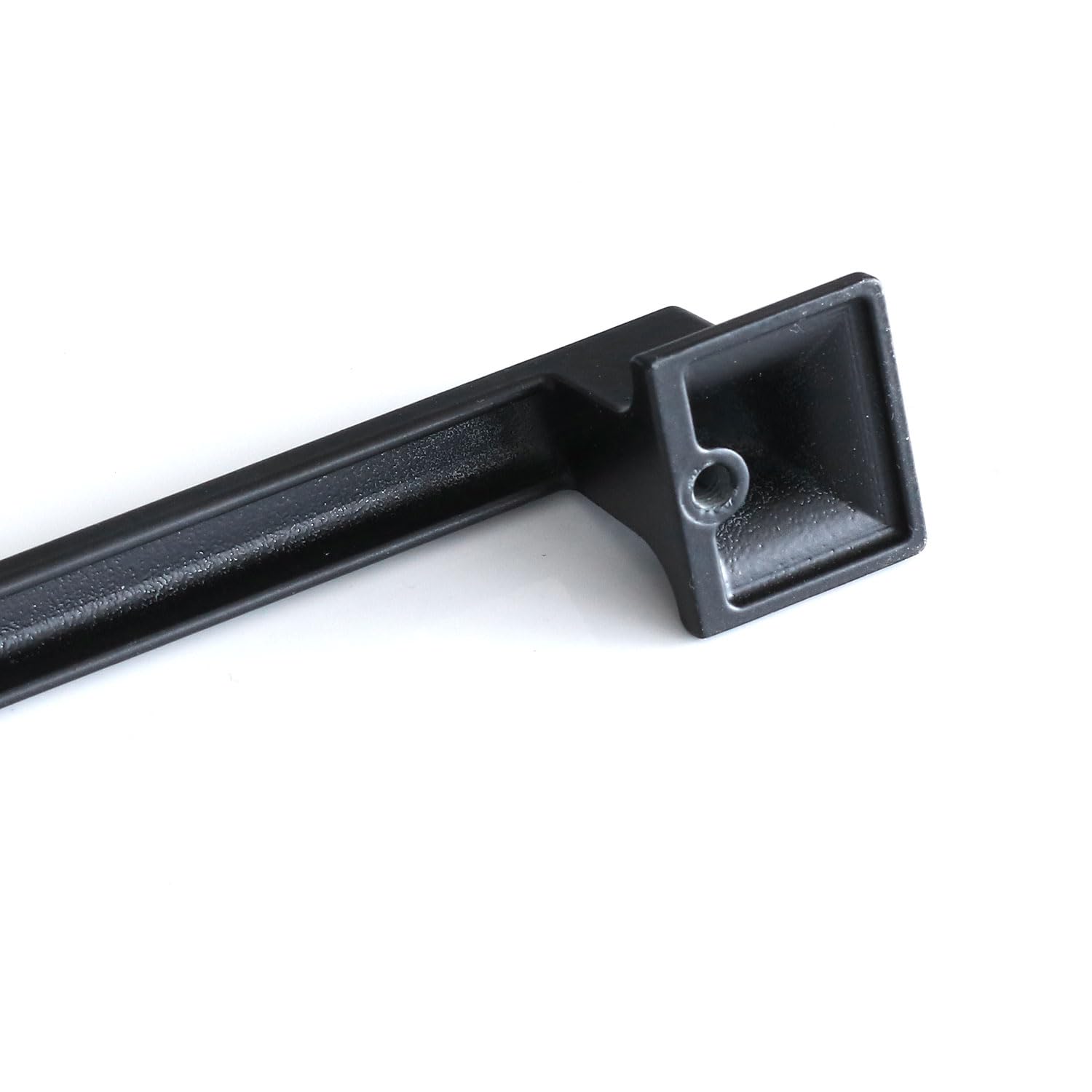 Badem10 Gama 128 mm Siyah Kulp Metal Mutfak Mobilya Çekmece Dolabı Dolap Kulpları Kapak Kulbu Kulpu 12.8 cm