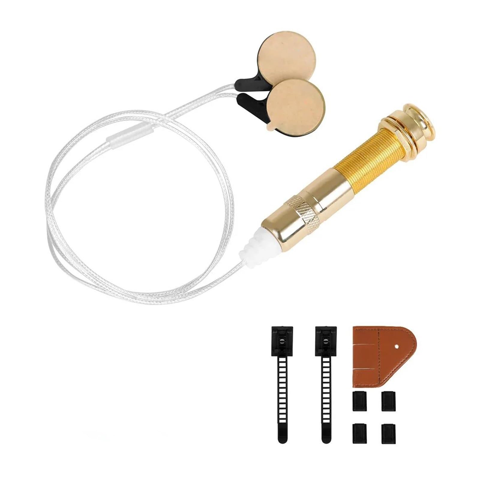 Professionale Chitarra Acustica Pickup Chitarra Acustica Pickup Piezoelettrico Contatto Microfono Adesivo Strumento Accessorio Per Violino
