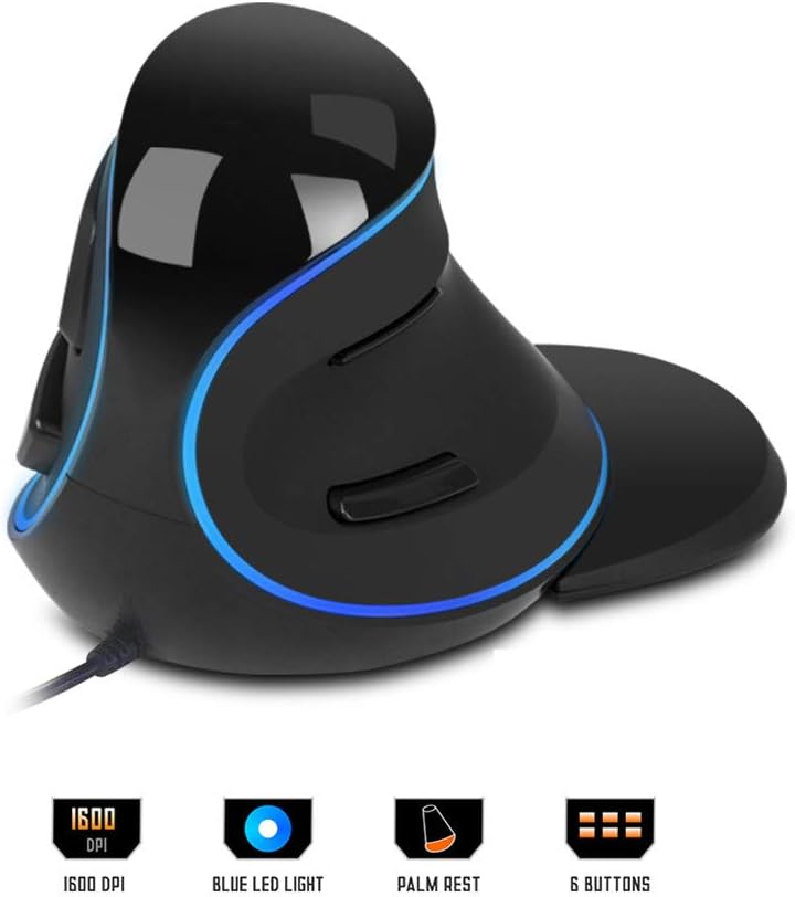 mouse ergonomico per il gomito del tennista