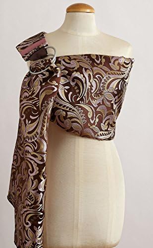 ZoloWear Silk Brocade Baby Sling: Serenity, Large