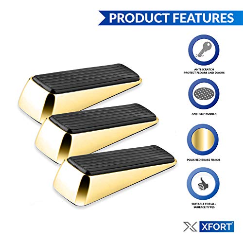 XFORT Cunei porta, Ottone lucido, Polished Brass