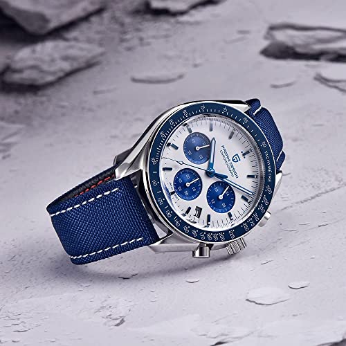 Image of LACZ DENTON Pagani Design PD1701V3 Men's Watches Quartz Men Chronograph Stainless Steel Sports Watches for Mens Waterproof Watches Japan VK63 Movement
