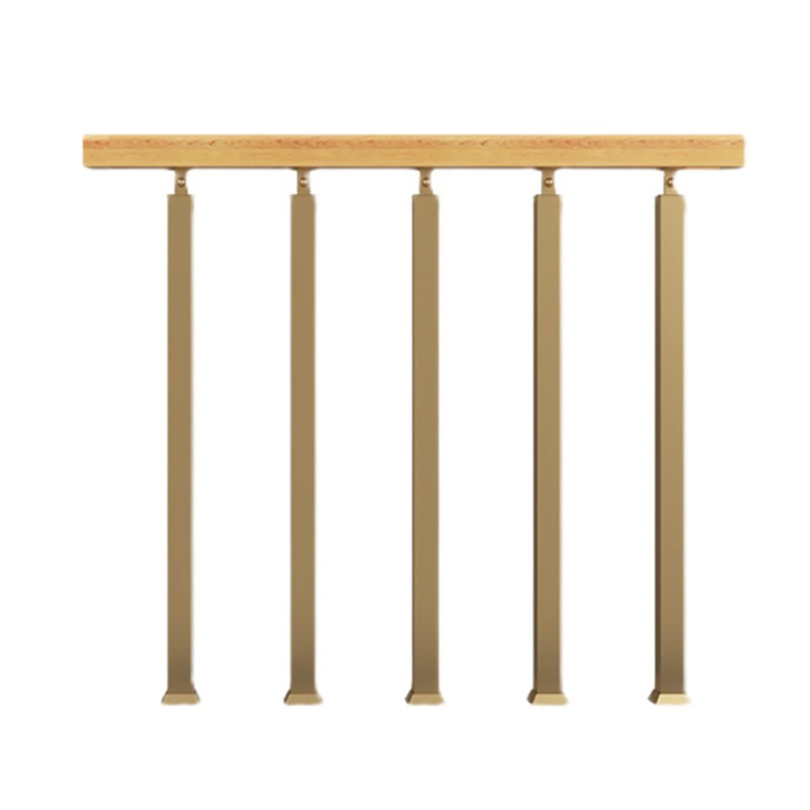 Main courante escalier bois et poteau de sécurité pour seniors