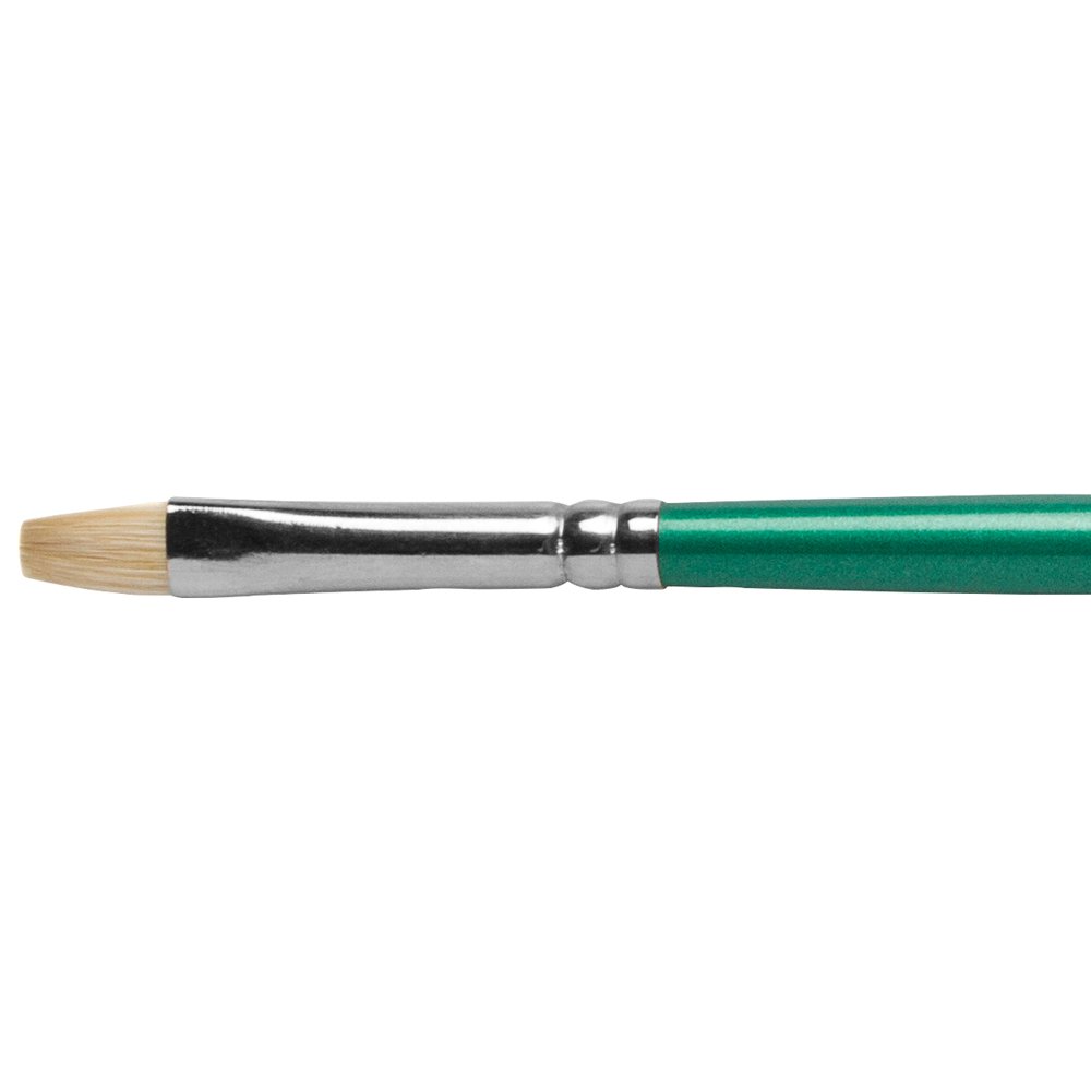 Pro Arte : Series A Hog Beige Proarte Brush - Series A Hog - Short Flat - Size 3