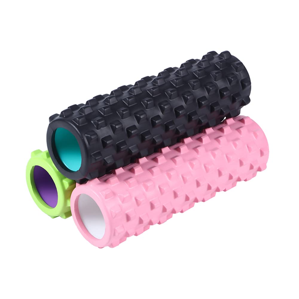 rouleau de mousse de Pilates de yoga, tissu de muscle de rouleau de massage de point de