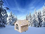 NSXIN Katzenhaus Draußen Winterfest Wasserdicht Katzenhöhle, Faltbares Outdoor Isoliert Hundehöhle Große Katzen Outdoor Pet House, Waschbar Wetterfest Kuschelhöhle Tierheim Für Streuner Haustiere (S)