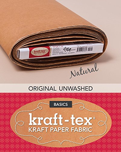 kraft-tex Bolt Natural Original Unwashed: Kraft Fabric Paper, 19â€ x 10 Yard Bolt (kraft-tex Basics)