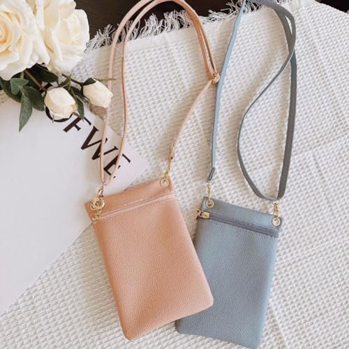 Samll Cell Phone Purse PU Leather Phone Bag Cell Phone Pouches for Women Crossbody Bags4