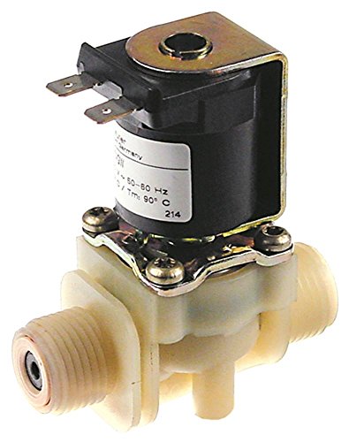 Produktbild von MÜLLER Magnetventil 230V, 1-fach, DN13, Gewinkelt, 3/4" Eingang, ø21mm Ausgang