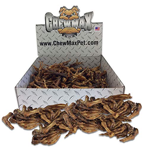 ChewMax Gebratene Entenfüße, 100 % natürliche, geröstete Entenbeine, hergestellt in den USA...